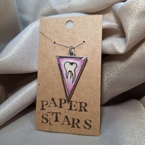 Hand painted pendent (necklace)